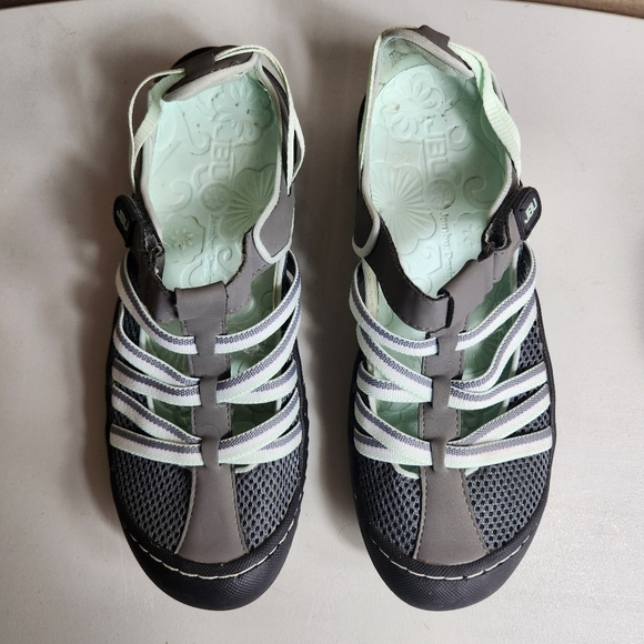 JBU by Jambu Womens Jetty Water/Hiking Closed Toe Gray/Mint Sandal-Size 6.5 - Picture 4 of 10